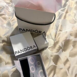 Pandora White Jewelry Box Set